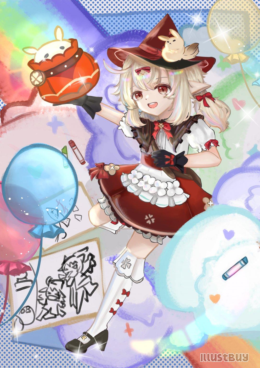 「旅行者哥哥!!你看，會發亮的蹦蹦炸彈增強型！」
