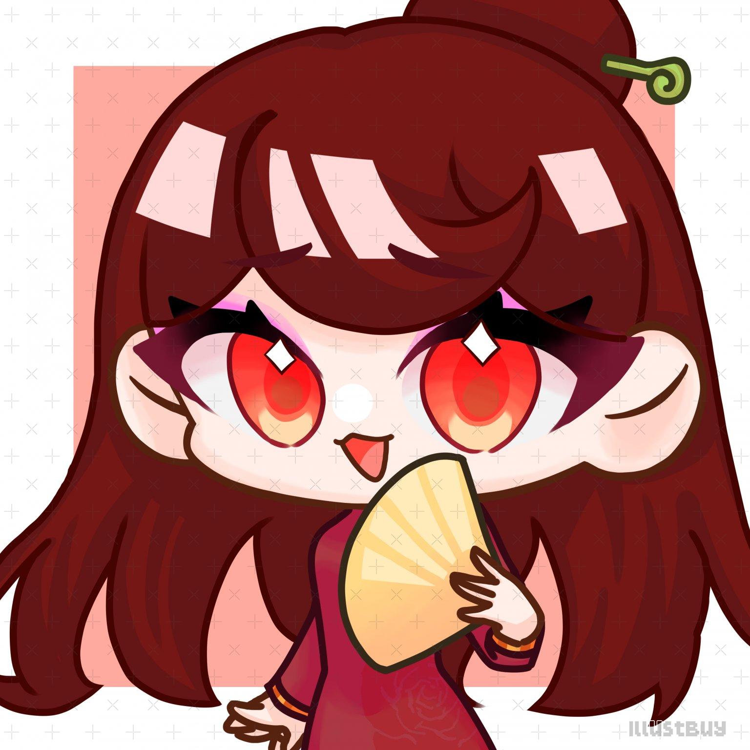 簡易QQ人半身插圖