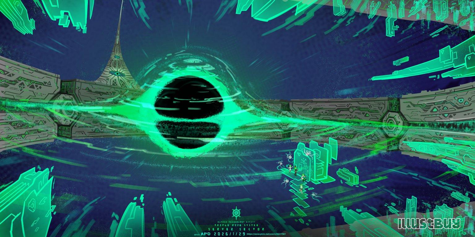 【矩陣/科技體】三重環系統 / 伺服區段