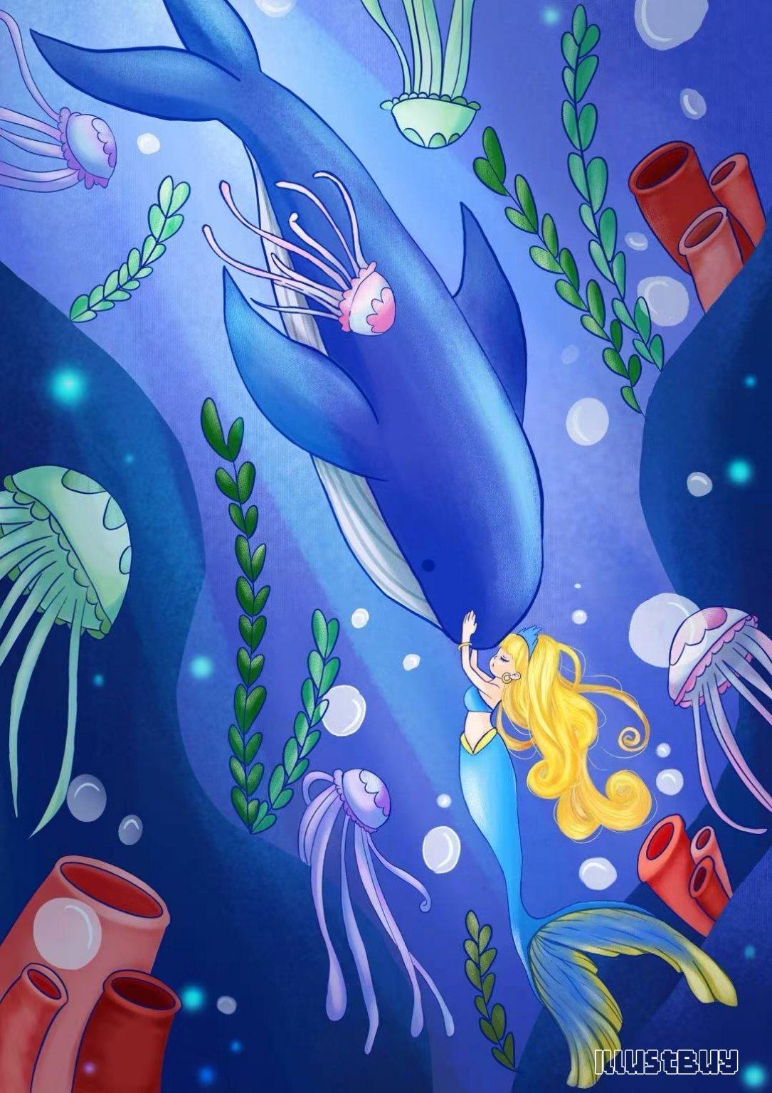 人魚與鯨