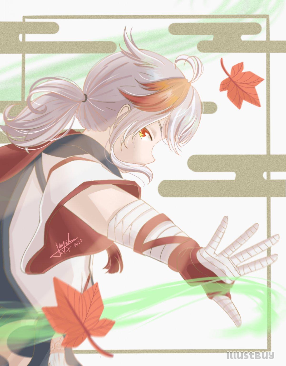 🍁原神 genshin 楓原萬葉 kaedehara kazuha 🍁