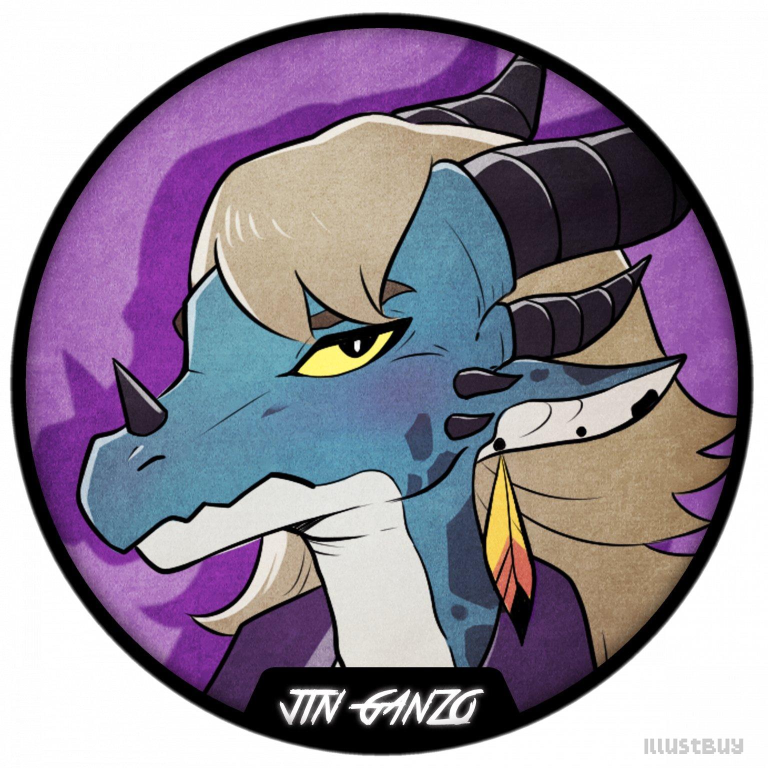 【接受委託】- 半龍族頭像+OC設計