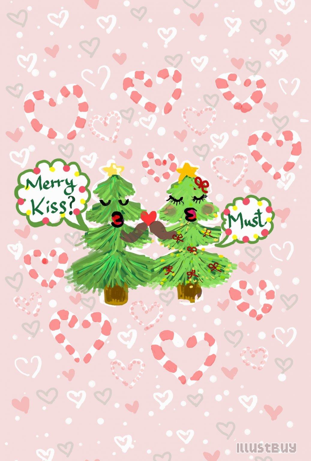 Merry kiss? must!🎄🎅