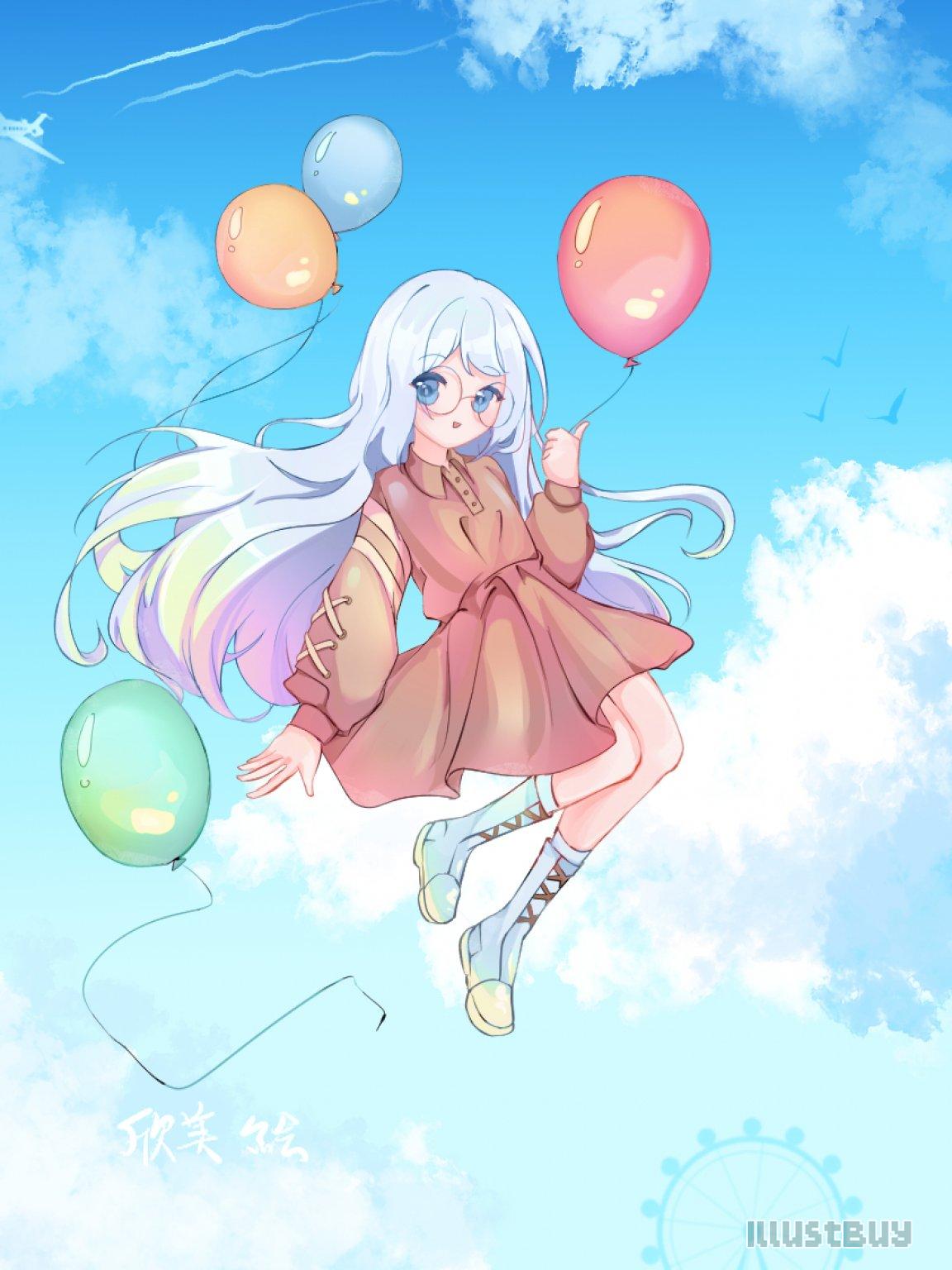 一般單人插畫
