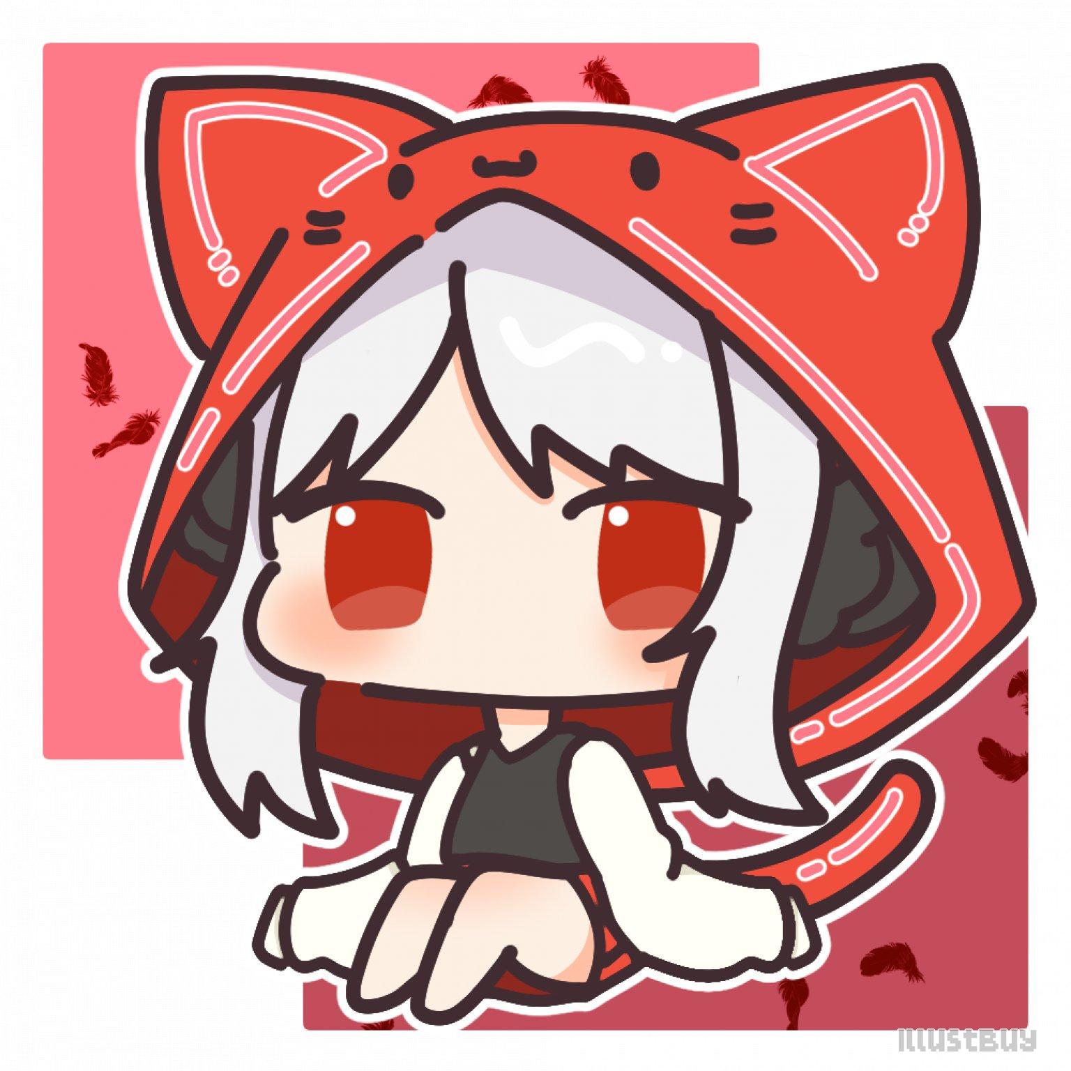 【模板】貓貓大T帽@秋之楓空