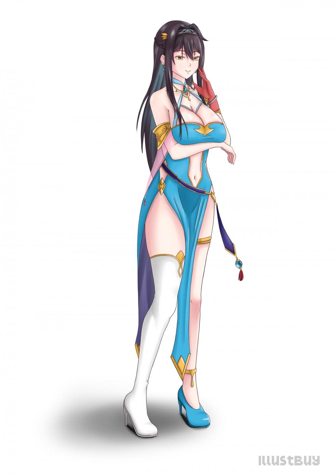 【あやね成長設定圖】-7 19歲~ 165cm 異世界