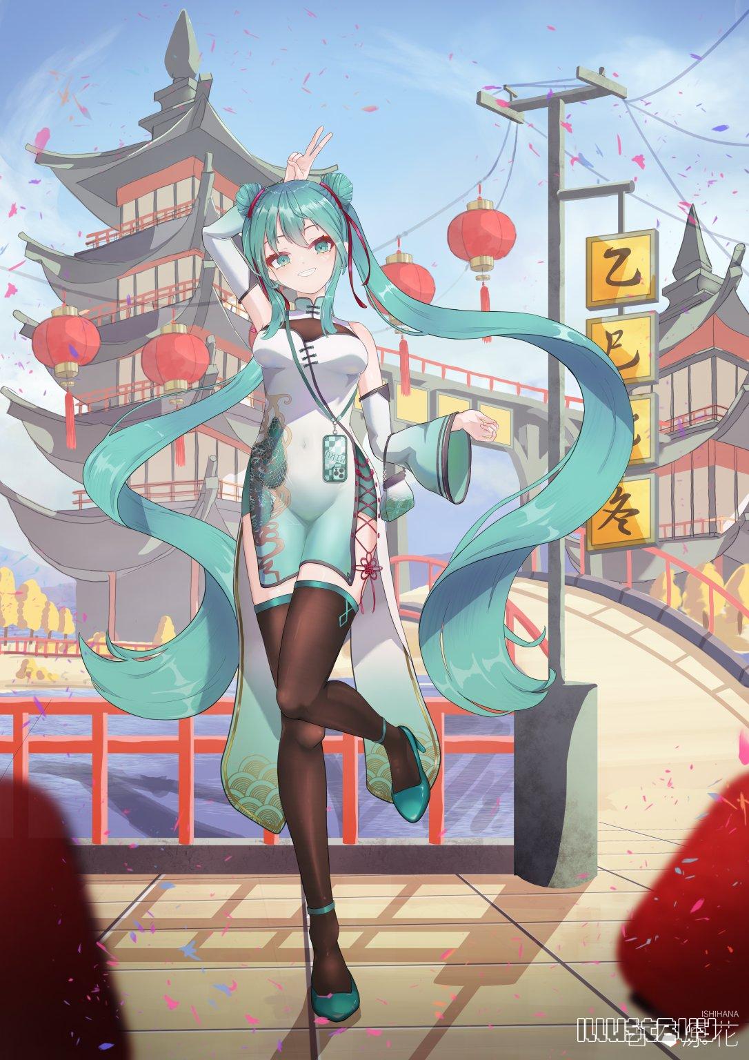 角色插畫 初音未來 MIKU