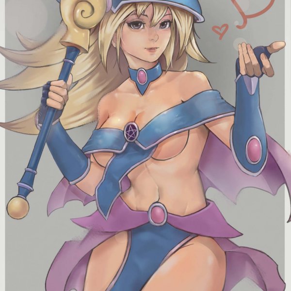 黑魔導女孩　嘿嘿～