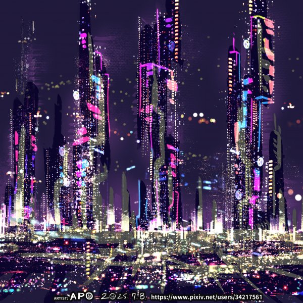 城市夜景