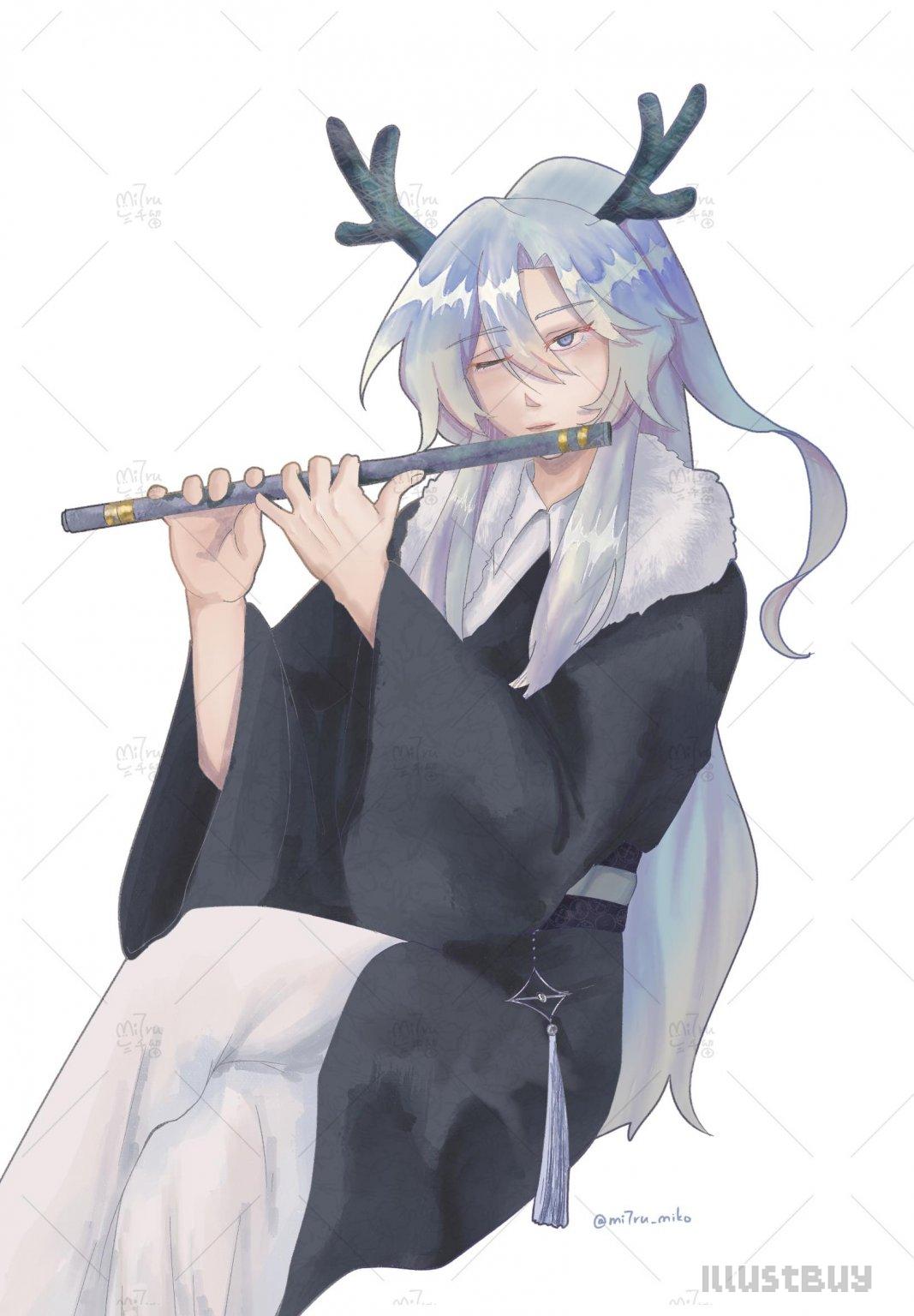 半身插圖