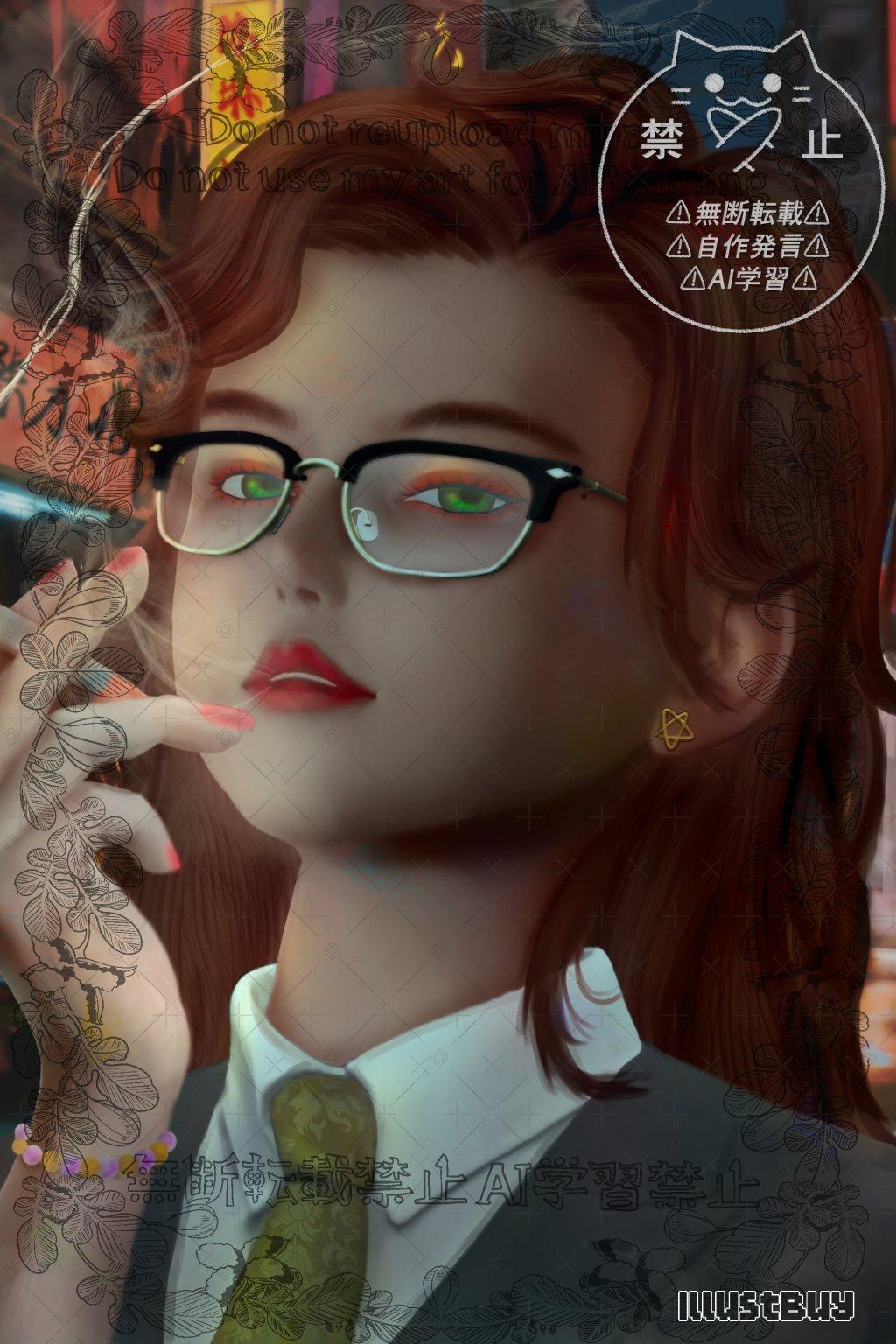 大頭插帶背景
