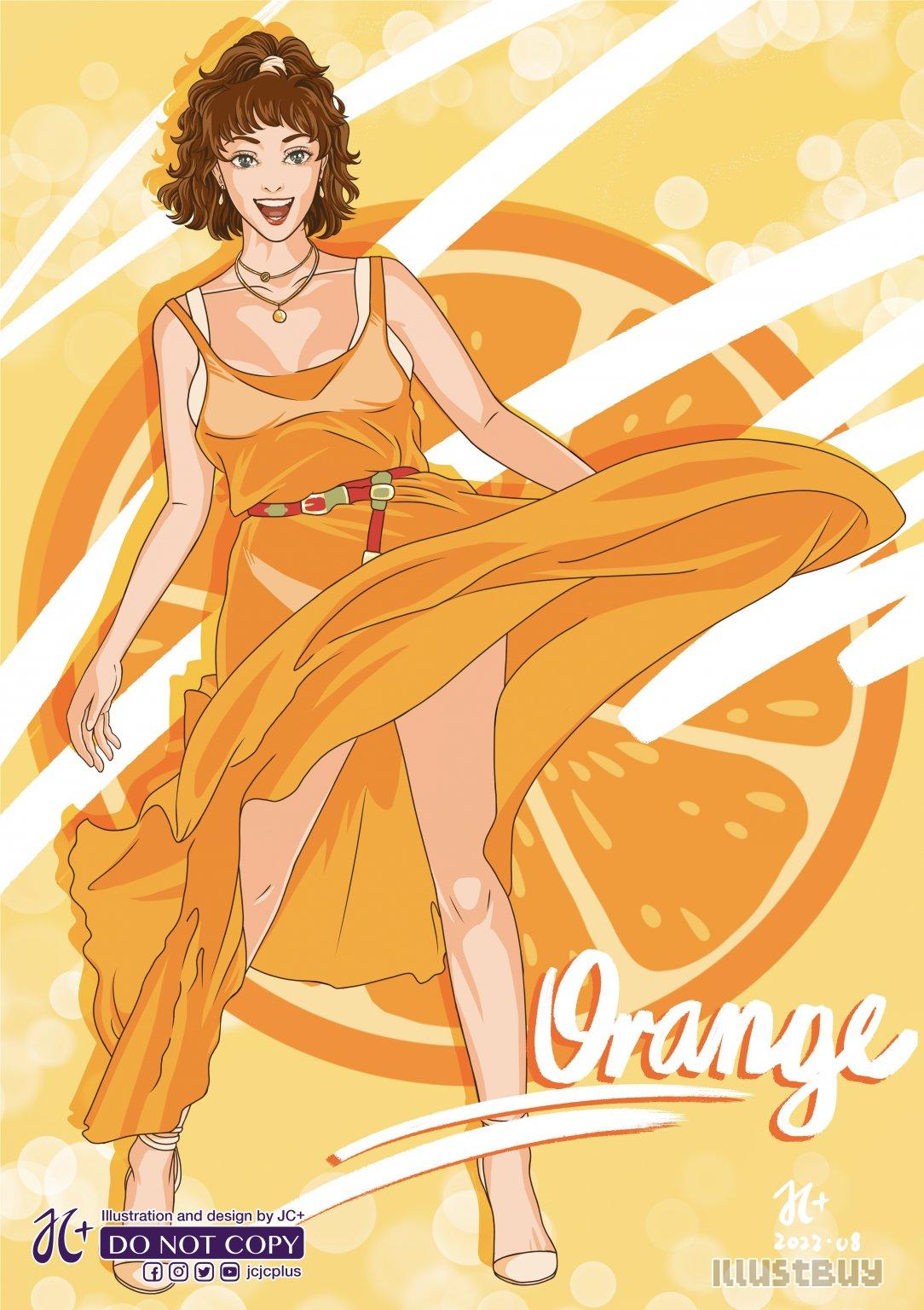 Lacey - Orange