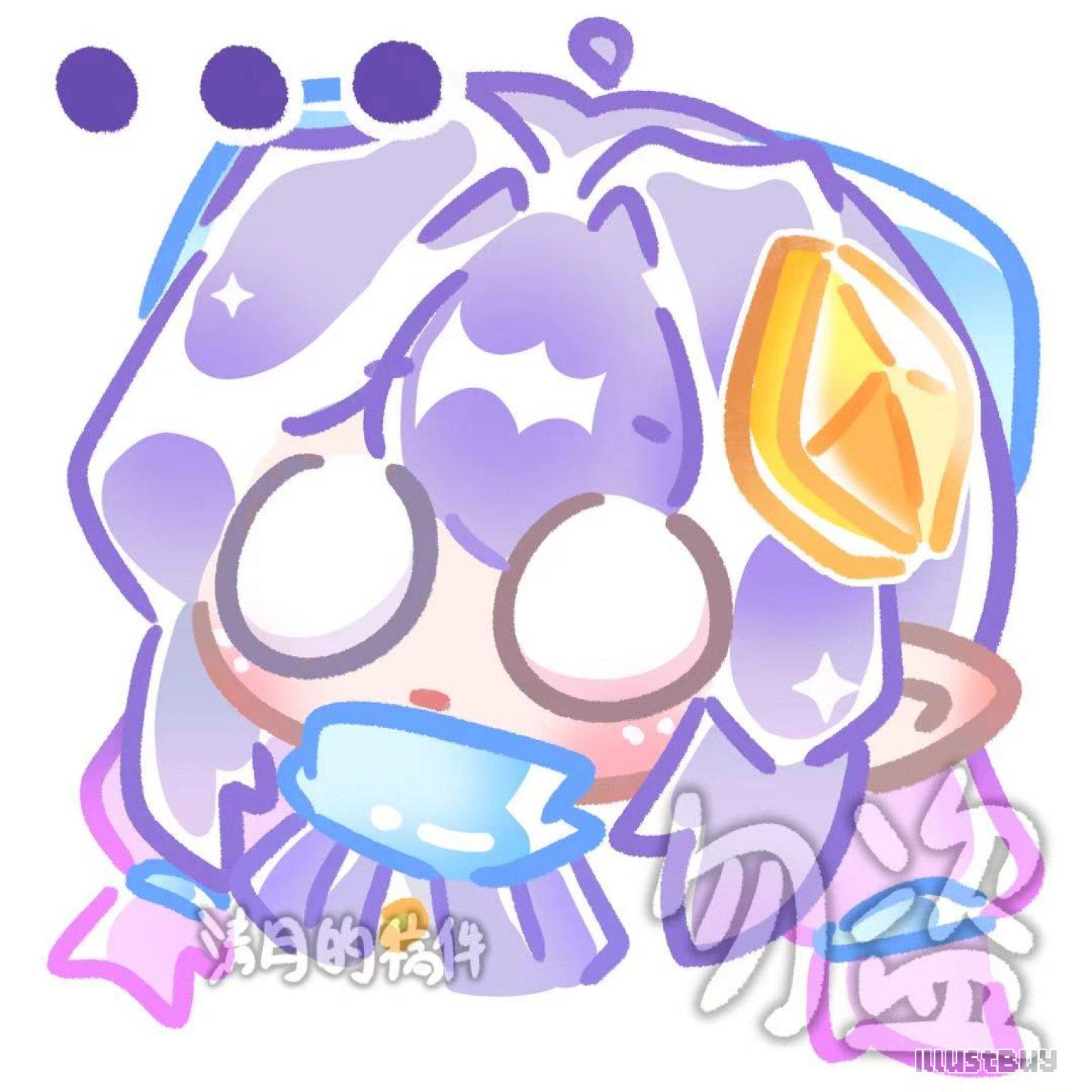 果冻QQ人5 单人表情包 接委讬