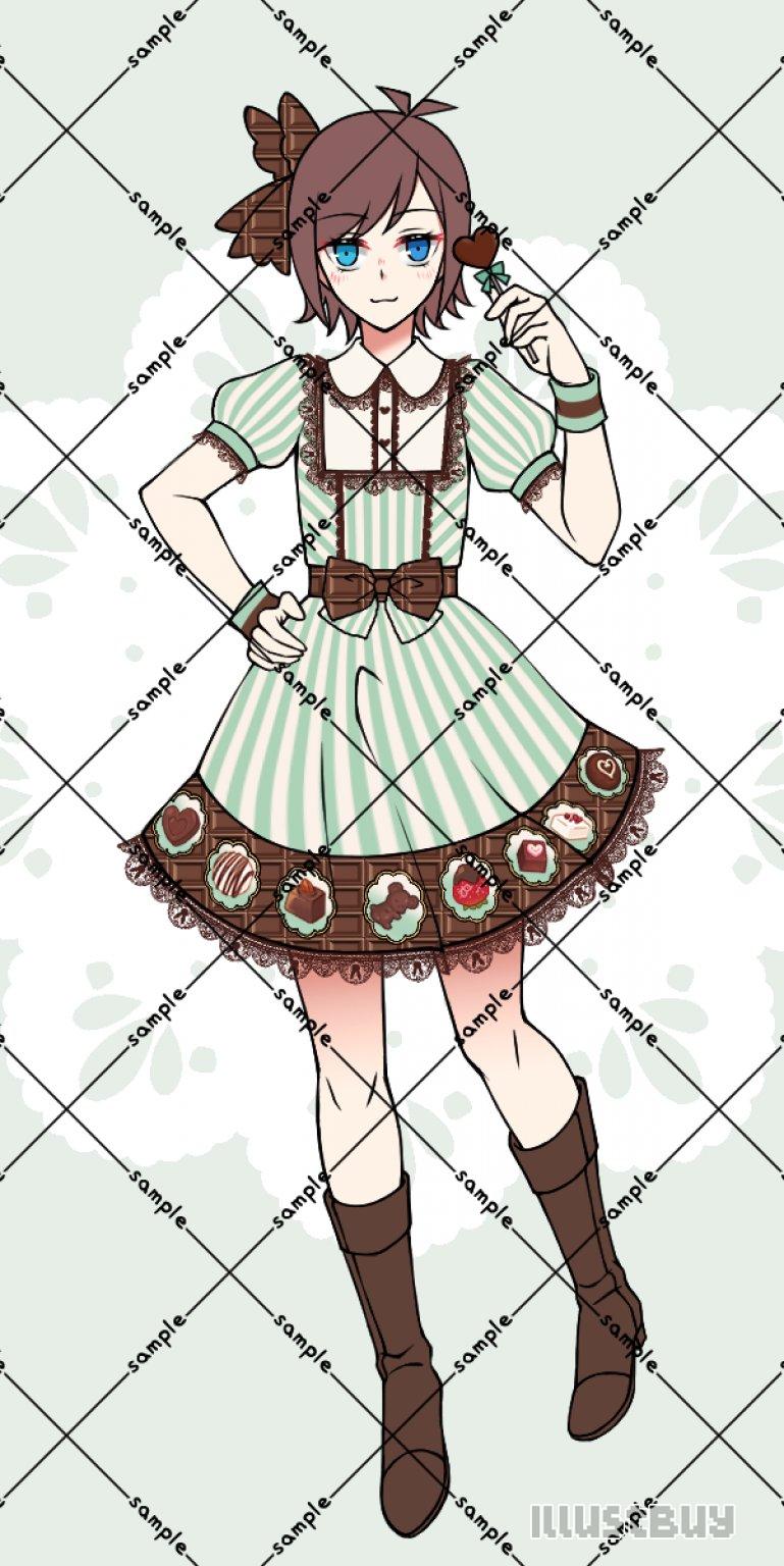 Commission Sample 換裝001