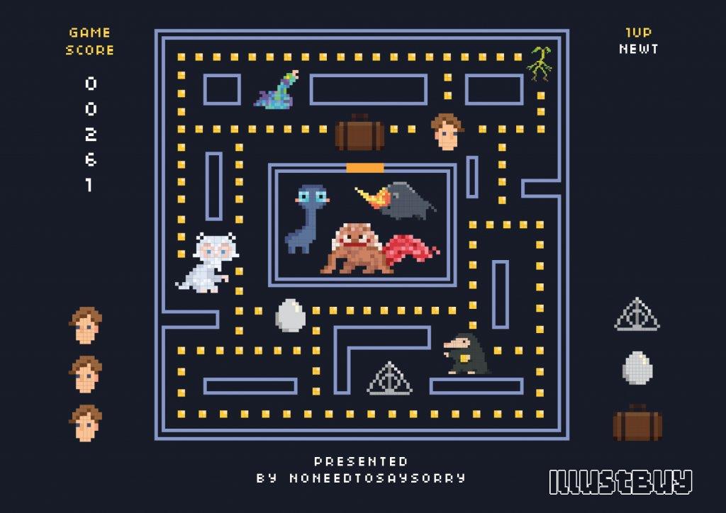 Pixel X Fantastic Beasts