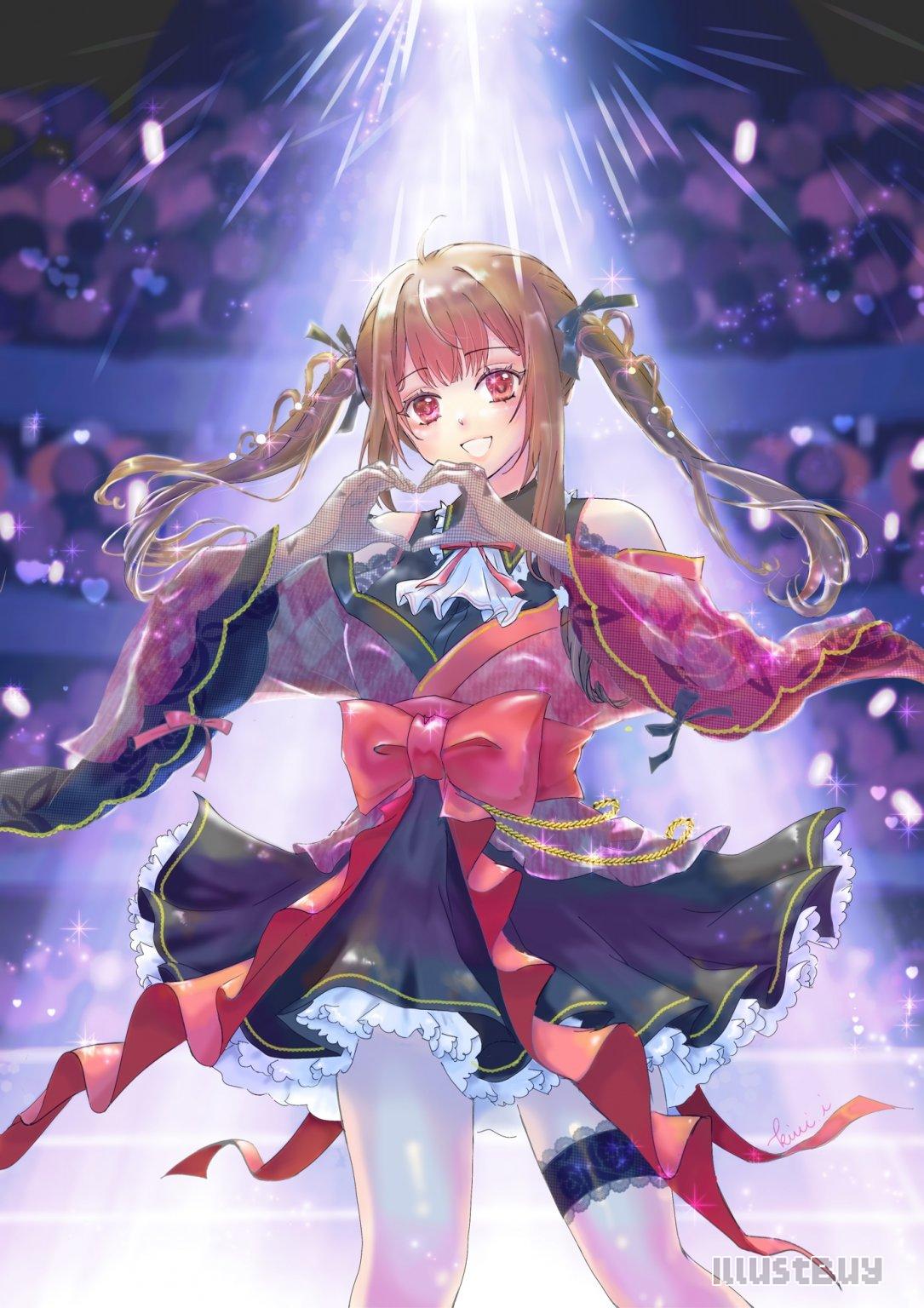 偶像少女｜委託展示