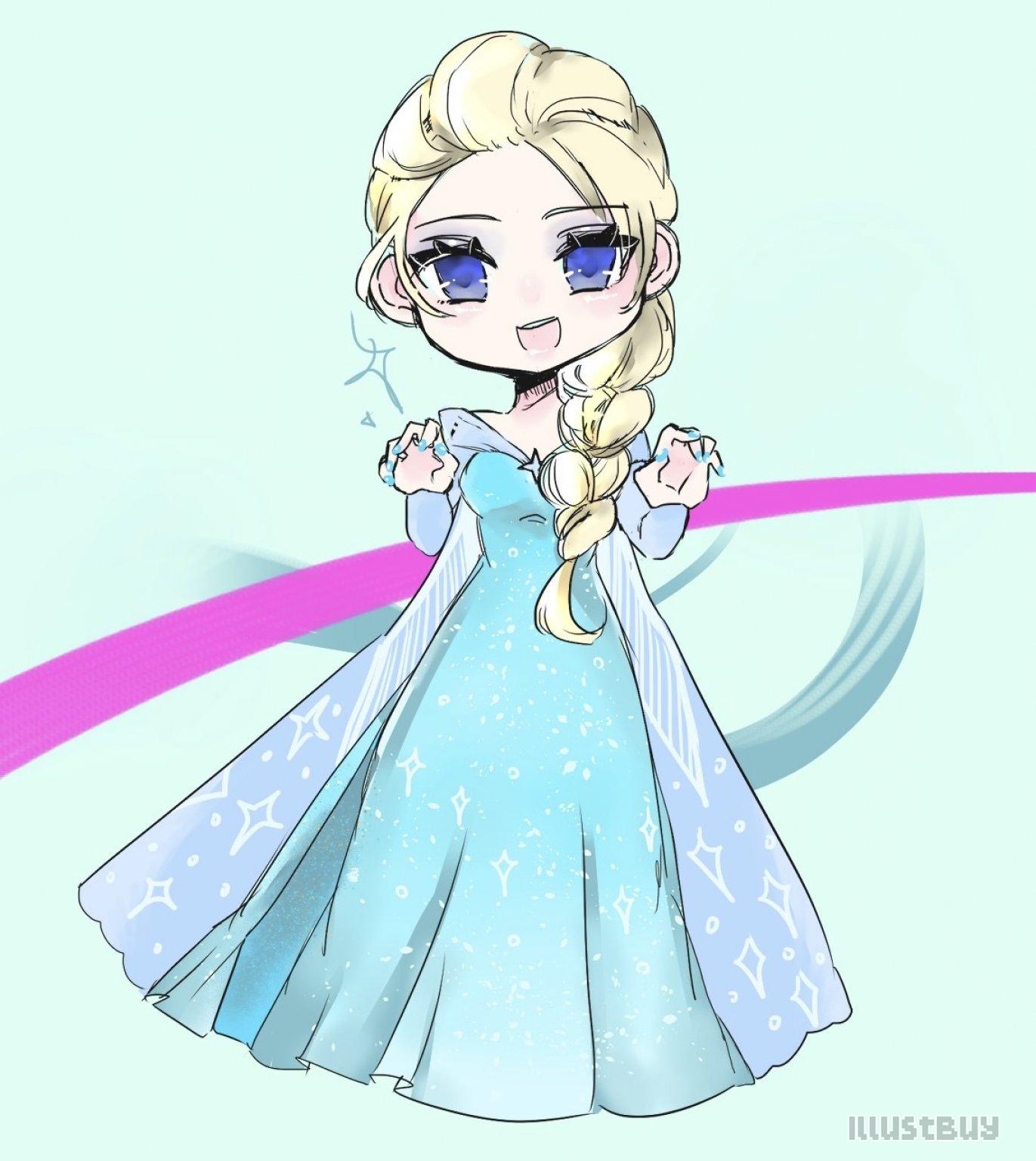 Q版Elsa