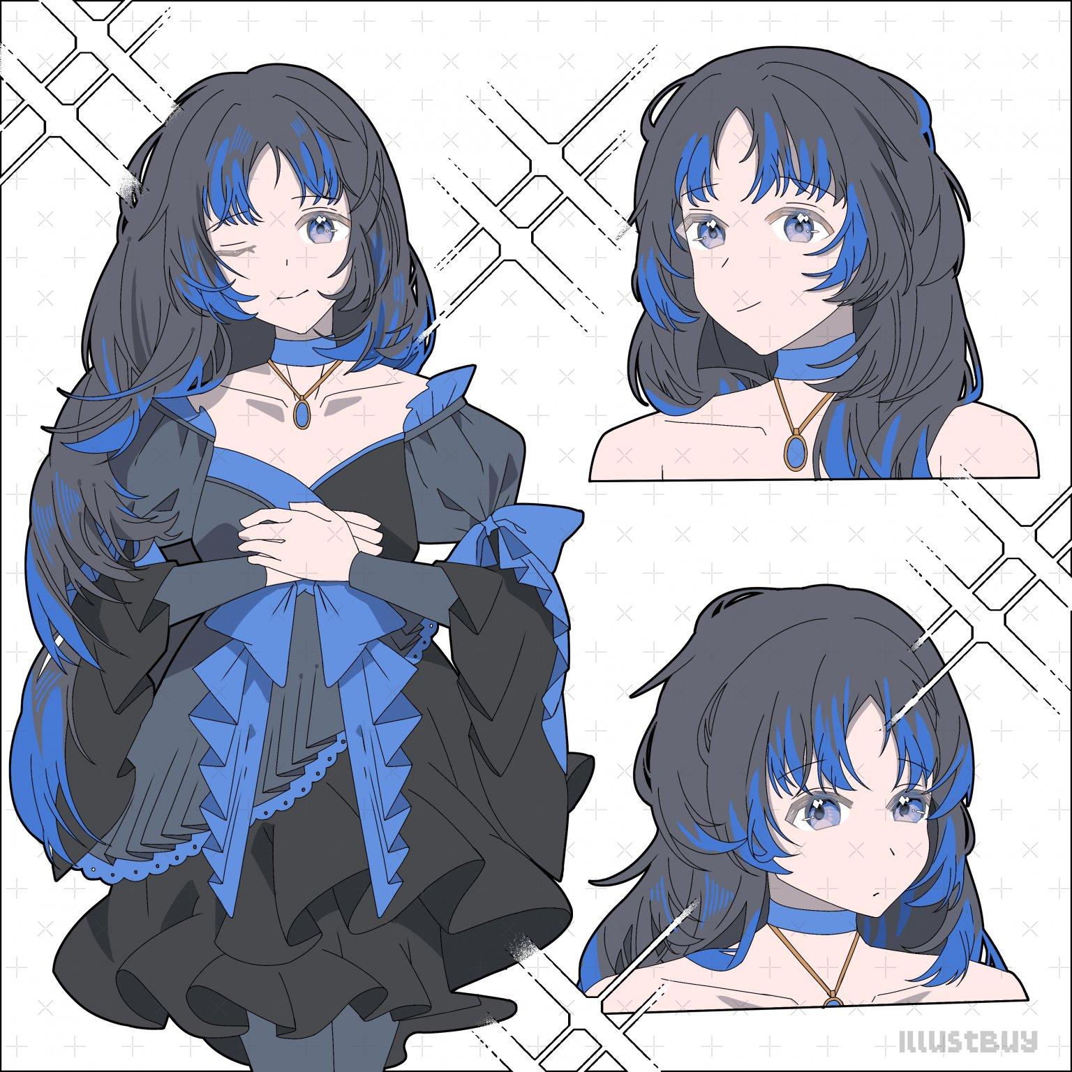 換裝立繪(兩個頭+一個半身立繪