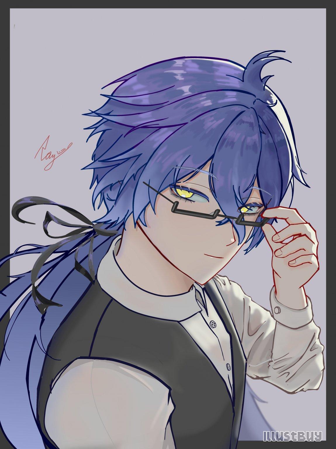 菲林斯戴眼鏡 同人